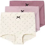 Name it Sous-vêtements crème / violet / violet foncé