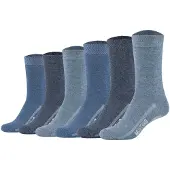 Mustang Chaussettes bleu fumé / bleu ciel / bleu foncé / blanc