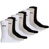 FILA Chaussettes gris / noir / blanc