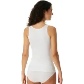 Schiesser Maillot de corps blanc