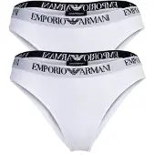 Emporio Armani Slip noir / blanc