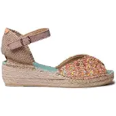 Toni pons Bruna-co Esparto Wedge Sandals Beige EU 42 Femme