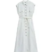 Salsa Jeans Robe Sans Manches 21011096
