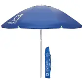 Marbueno Parasol bleu foncé 200 cm