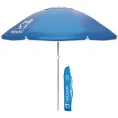 Marbueno Parasol bleu clair 220 cm