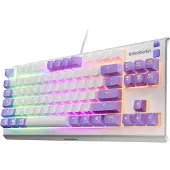 SteelSeries Clavier gaming Apex 3 TKL, modèle Amethyst, version américaine