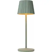 Lucide Justine Rechargeable Outdoor Lampe de Table Green