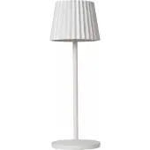 Lucide Justine Rechargeable Outdoor Lampe de Table White