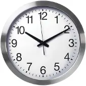 Velleman Horloge Murale En Aluminium - Ø 40 Cm