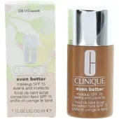 Clinique Even Better Makeup SPF 15 Evens and Corrects fond de teint correcteur SPF 15 teinte CN 113 Sepia 30 ml