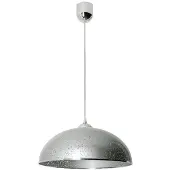 LAMPEX Suspension Kristine argentée 1xE27x60W, plastique, dim. : 70x38x38 cm, IP20,