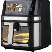 Melchioni GAIA PLUS 8L Unique Autonome 2200 W Friteuse d’air chaud Noir