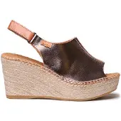 Toni pons Lugano-p Esparto Wedge Sandals Marron EU 42 Femme