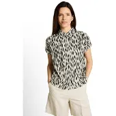 Tom Tailor Chemisier beige / beige clair / noir