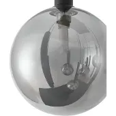 LUCANDE Suspension , Lumavia, dimmable, Noir, Salle à manger, Verre, Moderne