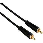Hama Câble audio, RCA mâle - RCA mâle, numérique, plaqué or,