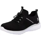Rieker Baskets basses 'M5065' noir / blanc