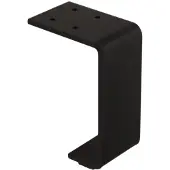 Gamet Pied NS32, structuré noir, 100 mm