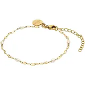 Purelei Bracelet 'Delicate Pearl' or / blanc perle