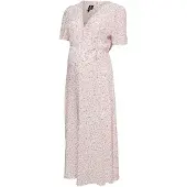 Vero moda Maternity Robe 'VMMALBA' rose clair / blanc
