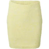 Pieces Jupe 'PCSoft Crush' jaune chiné
