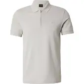 BOSS pour homme. 50537507 Polo Slim Fit beige (S), Casuel, Coton, Manche courte
