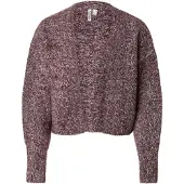 Pieces Cardigan lie de vin
