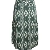 Vero moda Jupe 'VMCMymilo' sapin / blanc