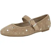 s.Oliver Ballerines à lanières sable