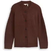 Tom Tailor Women + Cardigan brun foncé