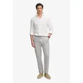Superdry Pantalon 'Premium Essentials' gris clair