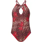 Lingadore Maillot de bain beige / rouge / noir