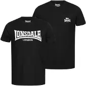 Lonsdale T-Shirt 'Torbay' noir / blanc
