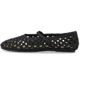 Bianco Ballerines à lanières 'BIASTELLA' noir
