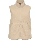 Vero moda Gilet 'VMJosefine' beige