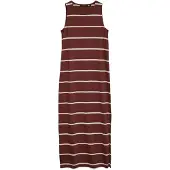 Vero Moda Robe 'VMDINA' crème / bordeaux