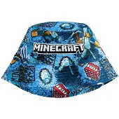 Next Chapeau 'Minecraft' bleu / mélange de couleurs