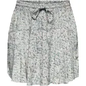 ONLY Jupe 'ONLNala' brun foncé / menthe / blanc