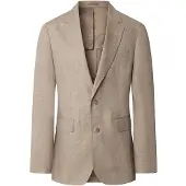 Hackett London Veste de costume 'DELAVE HOPSACK' chamois