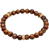 KUZZOI Bracelet marron / or