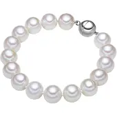 Lulu & Jane Bracelet argent / blanc
