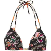 Buffalo Hauts de bikini crème / vert / orange / noir