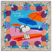 Codello Foulard 'J’ADORE LA PLAGE' bleu