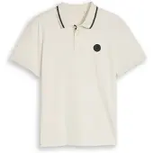 Tom Tailor T-Shirt blanc cassé