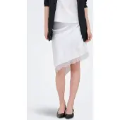 ONLY Jupe 'ONLFaraya' blanc