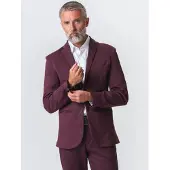 TeeShoppen Veste de costume ' The Original ' bordeaux