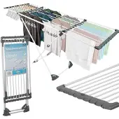Massido Ursula 20mb sèche-linge télescopique avec roues