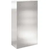vidaXL Boîte aux lettres de dépôt 44x22x82 cm Acier inoxydable