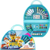 Paw Patrol Kit d'art - Mallette de peinture et de dessin Kit créatif pour enfants