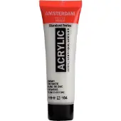Taidepiste Standard Series Acrylic Tube 20 ml Zinc White 104 (20 ml)